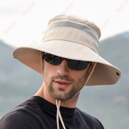 monochrome beige thin summer hats